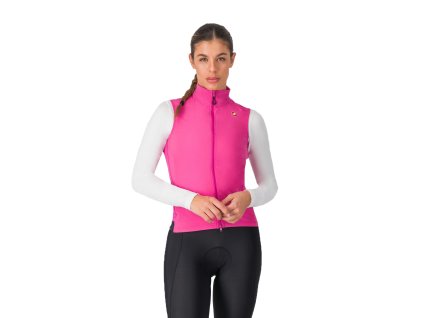 Castelli Espresso W Vest, Violet pink  Dámska cyklistická vesta