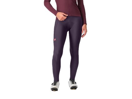 Castelli Espresso W DT bibtight, Dark night shade  Dámske zimné cyklistické nohavice s trakmi