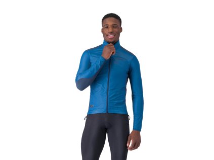 Castelli Unlimited Trail Jacket, Berry blue/ Twilight blue  Ľahko zbaliteľná bunda pre trailové jazdenie