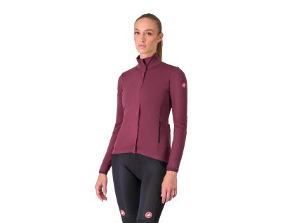 Castelli Alpha 150 W Jacket, Deep bordeaux  Dámska bunda do chladného počasia