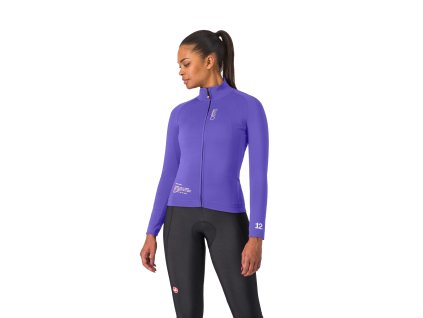 Castelli DO.DI.CI W Jacket, Ultraviolet  Dámska cyklo bunda vhodná pre intenzívnejšie jazdy a tréningy