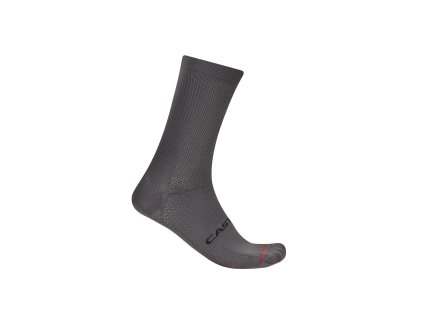Castelli Espresso 18 sock, Smoky gray  Funkčné letné cyklistické ponožky, ako doplnok k espresso šatníku