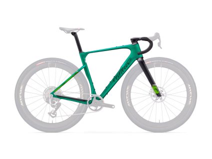 wilier rave slr id2 v10 pixel green matt frameset
