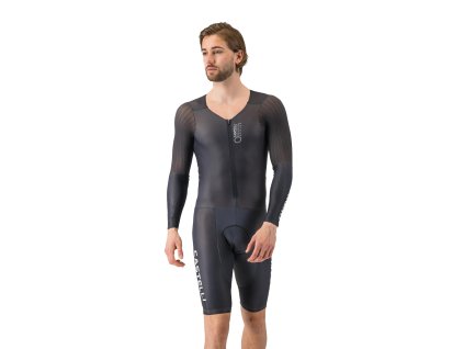Castelli Body Paint V TT Speedsuit, Black  Pretekárska cyklistická kombinéza vytvorená pre jazdcov Worldtour