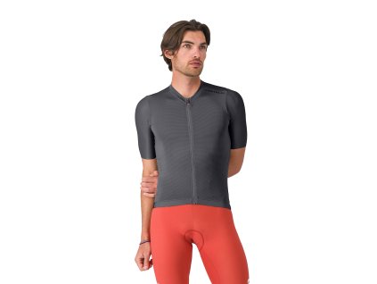 Castelli Espresso 2 jersey, Smoky gray  Redesignovaný obľúbený kúsok vo vašom šatníku castelli