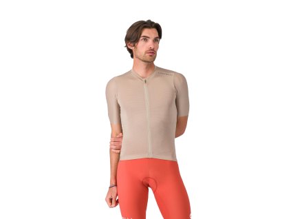 Castelli Espresso 2 jersey, Clay  Redesignovaný obľúbený kúsok vo vašom šatníku castelli