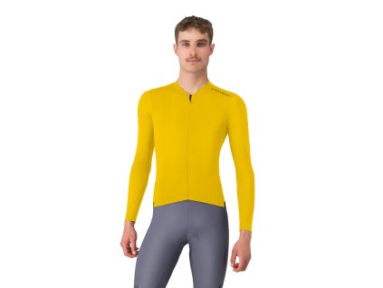 Castelli Espresso 2 LS jersey, Mango mojito  Redesignovaný obľúbený cyklo dres s dlhým rukávom