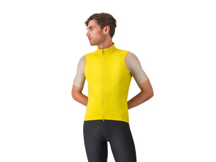Castelli Espresso 2 Vest, Mango mojito  Vesta s windstoperom pre doplnenie vašej espresso kolekcie