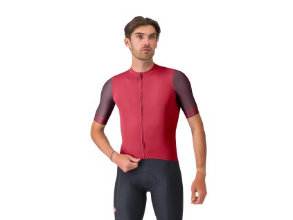 Castelli Prologo Lite 2 jersey, Rich red/ Bordeaux  Univerzálny kúsok pre vaše cyklo výjazdy