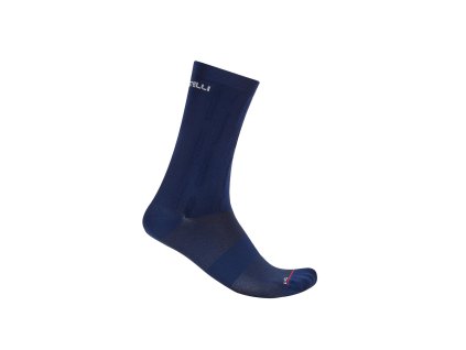 Castelli Aero Race PRO 20 sock, Belgian blue  Poholdné cyklistické ponožky s výšším aero lemom