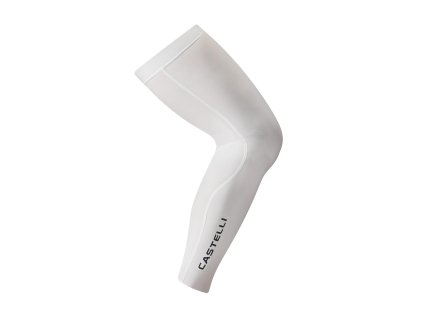 Castelli UPF 50 + Light Leg 3 sleeves, White  Cyklistické návleky na nohy s ochranou pred slnkom