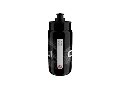 Castelli Cloud Water Bottle, Black  Ľahká cyklo fľaša v špeciálnom grafickom dizajne od Castelli