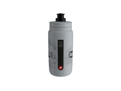 Castelli Cloud Water Bottle, Smoky gray  Ľahká cyklo fľaša v špeciálnom grafickom dizajne od Castelli