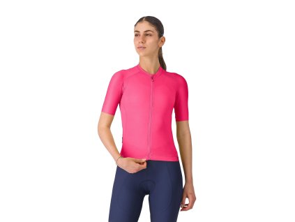Castelli Espresso  2 W jersey, Rosa giro  Obľúbený dámsky cyklistický dres v rôznych farebných variáciciách