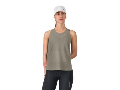Castelli Comfort Travel Mesh TOP, Silver moon  Ľahký meshový top do horúcich dní