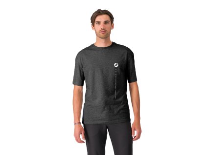 Castelli Innovation Logo tee, Black  Pánske tričko s potlačou Castelli dizajnu