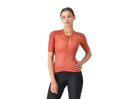 Castelli Unlimited PRO 2 W jersey, Paprika  Dres vyvinutý pre potreby gravel cyklistky