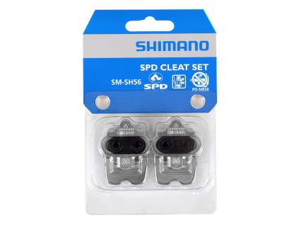 shimano sm sh56 platy strieborne 1