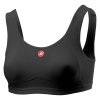 Castelli Rosso Corsa Bra W - Čierna (Veľkosť XS)