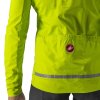 Castelli Go Jacket, Electric lime/ Black  Mierne zateplená univerzálna bunda na bicykel