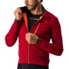 Castelli Go Jacket, Dark red  Mierne zateplená univerzálna bunda na bicykel