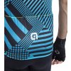 ALÉ PR-S Checker, Light blue  Pánsky cyklistický dres s krátkym rukávom