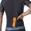Castelli Entrata VI SS - CST-Entrata-VI-Jersey-085-light-black/light-steel-blue (Veľkosť XXL)