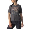 Castelli Trail Tech W Tee - Tmavá šedá (Veľkosť XS)
