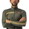 Castelli Unlimited Thermal Jersey (Farba CST-Unlimited-Thermal-Jersey-Bordeaux/Goldenrod-Orange-421, Veľkosť XXL)
