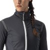 Castelli Alpha Ultimate Insulated W Jacket (Farba CST-Alpha-Ultimate-Insulated-W-Jacket-Chalk/Red-163, Veľkosť XS)