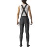 Castelli Velocissima W DT Bibtight (Farba CST-Velocissima-W-DT-Bibtight-Black/Melon-Silver-Reflex-883, Veľkosť XS)
