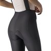 Castelli Velocissima W DT Bibtight (Farba CST-Velocissima-W-DT-Bibtight-Black/Melon-Silver-Reflex-883, Veľkosť XS)