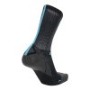 uyn m cycling aero socks 22a uyn s100227 black turquoise 2