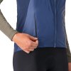 Castelli Unlimited Puffy Vest W, Austin blue/ Sterling blue  Teplá a vetru odolná skladná vesta do vrecka