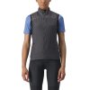Castelli Unlimited Puffy Vest W - Tmavá šeá/červená (Veľkosť XS)