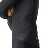 Castelli Alpha Flight Ros, Light black/ Silver reflex  Pánska výkonná, cyklistická bunda do chladných dní
