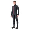 Castelli Entrata Jacket, Light black/ Red (Veľkosť XXL)