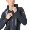 Castelli Alpha Doppio Ros W, Light black/ Reflex  Dámska zimná cyklistická bunda