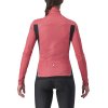 Castelli Transition 2 W, Mineral red/ Black  Dámska cyklo bunda na jesenné a jarné výjazdy
