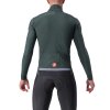 Castelli Beta RoS Jacket, Rover green/ Red orange  Ľahká a priedušná bunda do prechodného obdobia