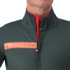 Castelli Beta RoS Jacket, Rover green/ Red orange  Ľahká a priedušná bunda do prechodného obdobia