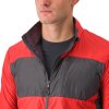 Castelli Unlimited Puffy, Pompeian red/ Dark gray  Veľmi ľahká a veľmi teplá Polartec bunda