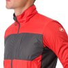 Castelli Unlimited Puffy, Pompeian red/ Dark gray  Veľmi ľahká a veľmi teplá Polartec bunda