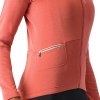 Castelli Unlimited Trail W Jersey, Mineral red/ Clay  Dámsky univerzálny zateplený dres s dlhým rukávom