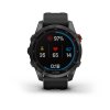 garmin fenix 7s solar gps smartwatch black slate grey 5 1143668