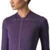Castelli Anima 4 W LS jersey, Night shade/ Orchid petal  Dámsky dres s dlhými rukávmi na každú jazdu