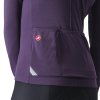 Castelli Anima 4 W LS jersey, Night shade/ Orchid petal  Dámsky dres s dlhými rukávmi na každú jazdu