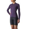 Castelli Anima 4 W LS jersey, Night shade/ Orchid petal  Dámsky dres s dlhými rukávmi na každú jazdu