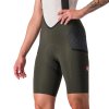Castelli Free Unltd W Bibshort, Dark green  Dobrodružstvo, komfort, ochrana a extra vrecko