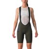 Castelli Free Unltd W Bibshort, Dark green  Dobrodružstvo, komfort, ochrana a extra vrecko